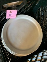 Large lot of 22 Plates, White China 10.25"