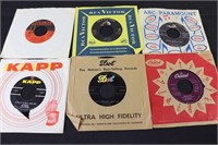 45 RPM Records Featuring: Dr Hook; Pat Boone; Joe
