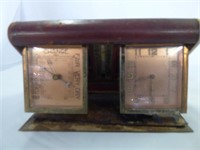 LeCoultre Clock Barometer & Thermometer all in one