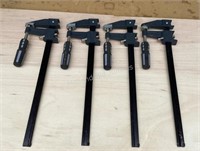 4 Bar Clamps, 15 3/4"