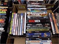 BOX LOT OF DVD'S