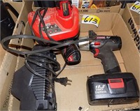 BATTERY CHARGERS AND DRILL ALL AS-IS