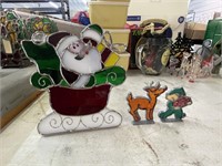 Stained glass Christmas decor
