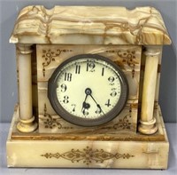 Antique Onyx Shelf Clock