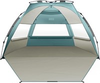 OutdoorMaster Pop Up Beach Tent for 4 Person