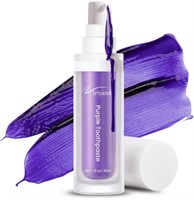 Purple Toothpaste for Teeth whitening, V34 color