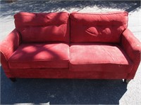 Red Couch 36x80