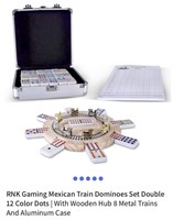 RNK Gaming Mexican Train Dominoes