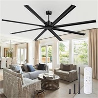 96 Inch Industrial DC Motor Ceiling Fan, Large