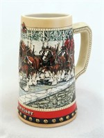 1988 Budweiser Clydesdales Holiday Stein