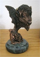 Ltd Ed Sculpture "Buffalo Spirit" Kitty Cantrell