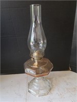 Antique Oil Lamp, 20"H