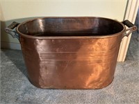 Antique Copper Trough