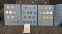 43 Modern Date Quarters in Coin Book