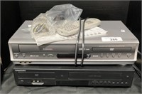 Samsung & Toshiba DVD/VHS Players.