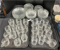 Bormioli Clear Glassware.