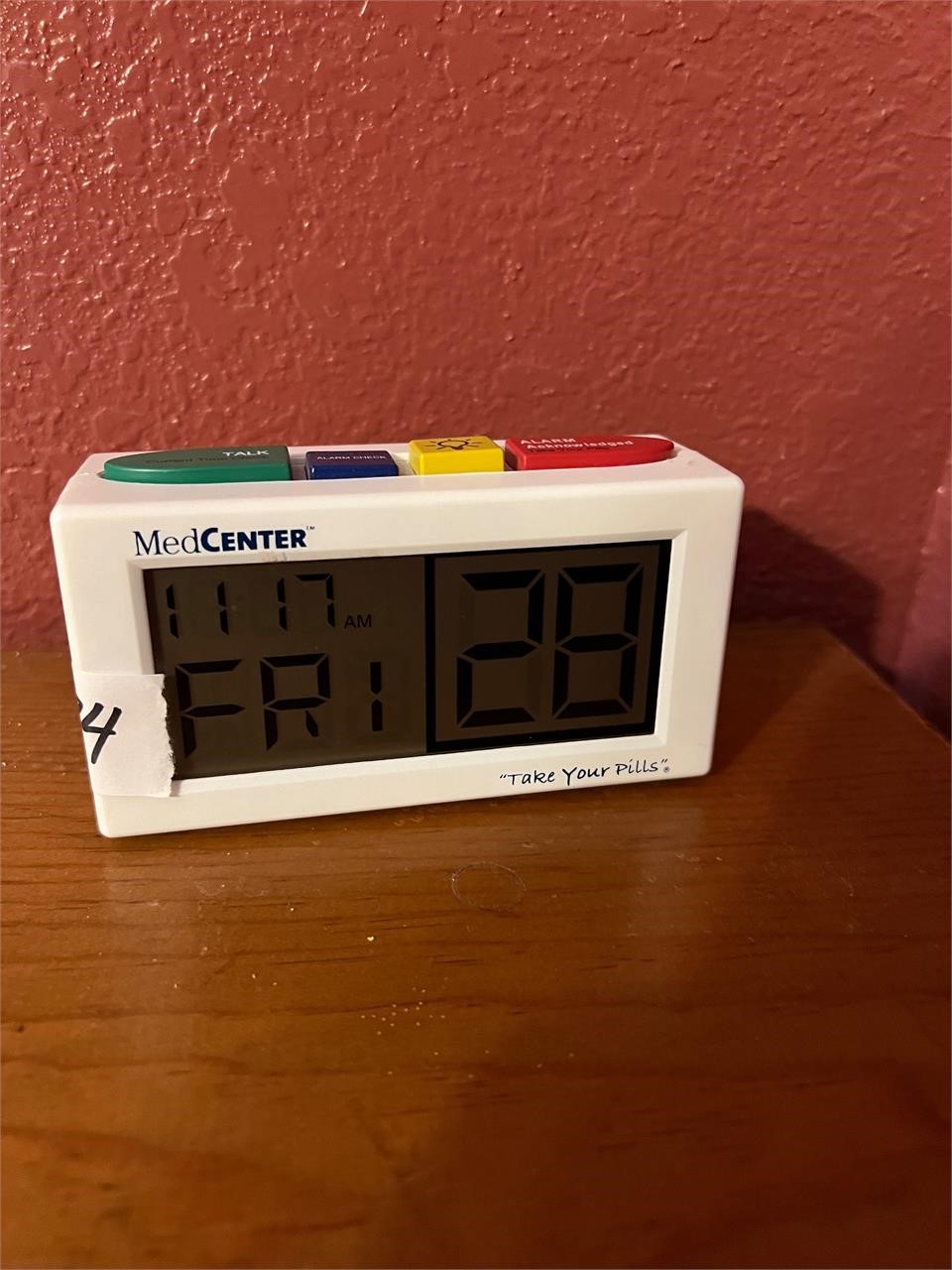 MED CENTER "TAKE YOUR PILLS" CLOCK