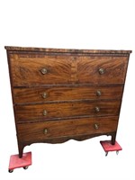 18TH CENT. MAHOGANY BUTLERS CHEST