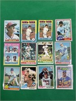 Lot 1970s and 80s baseball cards Nolan Ryan