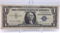 1957A $1 Silver Certificate