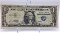 1957A $1 Silver Certificate