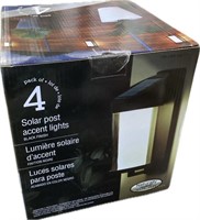 Naturally Solar Post Accent Light, 4-pack ^