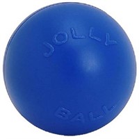 14" Jolly Pets Push-N-Play Jolly Ball, Blue