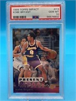 Kobe Bryant Present Impact PSA 10