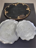 Large Metal Trays