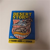 Desert Storm trading card pack