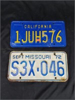License plate lot 19
