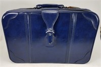 Blue luggage piece