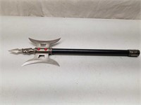Oriental Inspired Double Head Battle Axe Knife