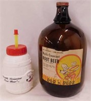 Vintage Dog n Suds Root Beer syrup one gallon