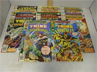 Fourteen ~ Marvel Comic Books Including 35-cent