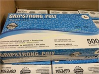 Gripstrong  poly food service gloves