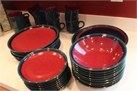 Red Blue Green Every day Dishes