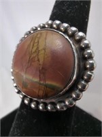 Vintage Native American Signed Sterling Silver