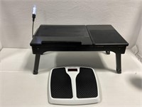 Lighted Lap Desk & Health Ô Meter Scale