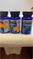 3 packs 30 tablets Collagen with C Vitamins