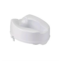 Drive Medical 6" Raised Toilet Seat with Lock, Sta