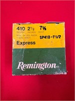 Box of 25 Remington Express .410 2 1/2 7 1/2 Shot