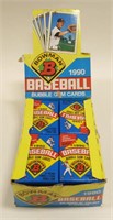 1990 Bowman Basebal Card 36 Wax Pack Hobby Box