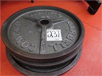 3-45 lb. Ivanko plates(sold by the piece)