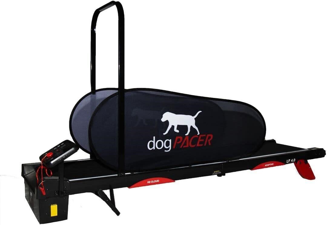DogPACER 4.0 Full Size Dog Pacer Treadmill  Black