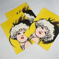 Lot of Vintage Glamour Girl 70s Papers