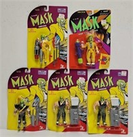 (5) 1995 & 1997  "The Mask" Action Figures