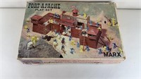 Vtg Marx Fort Apache Playset #3683 In Box