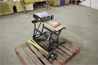 Foldable Work Bench, Maul , Axe, & Campbell