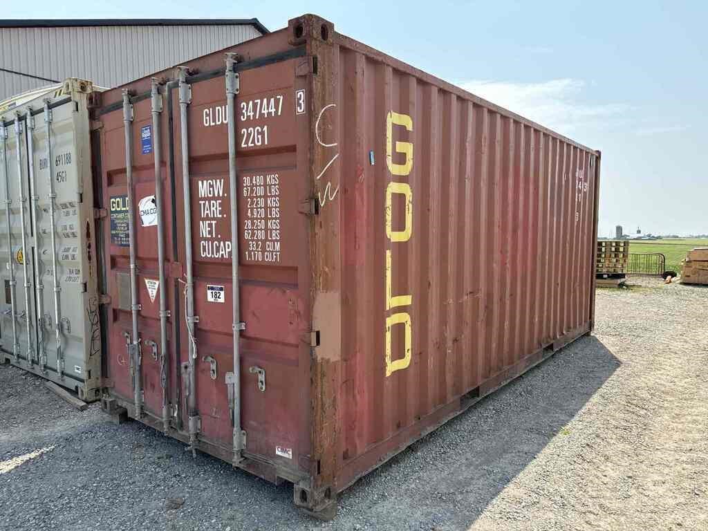 USED 20’ SEA CONTAINER